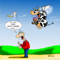 Kühe können fliegen