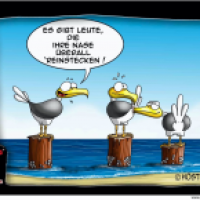 Nase überall reinstecken