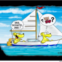 Wenderuf beim Segeln