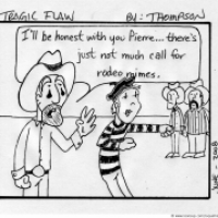 tragic flaw - rodeo mimes