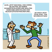 Blockflöte Arzt