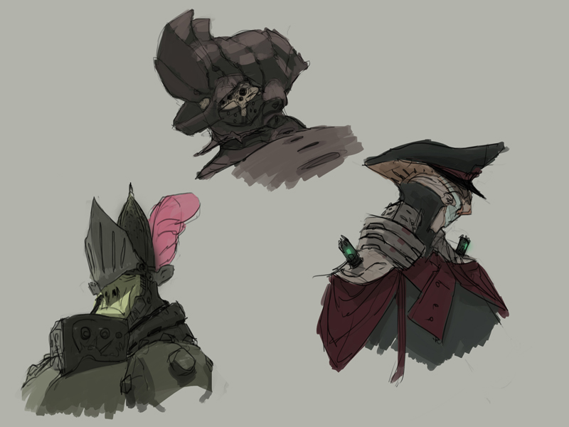 Concept Art / Character Design: Warlords - WIP 1