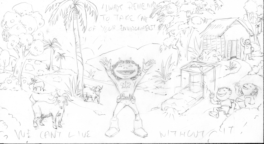 Cartoon: RoughSketchRocketStove13 1