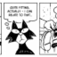 Another Cat Comic: Between a Rock and a Hard Place