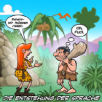 Die Entstehung der Sprache