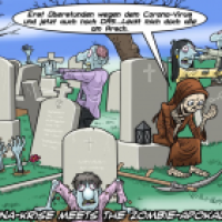 Corona meets the walking dead