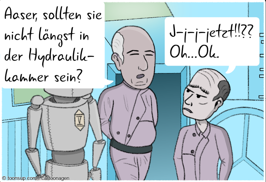Comic: STAR TREK-Parodie / meine eigene Seite überarbeitet und mit neuen Inhalten gefüttert! 1