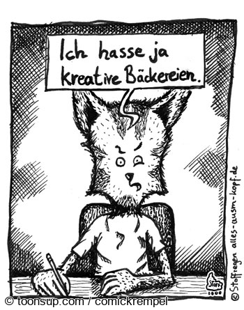 Comic: Katzenhammer in: Kreative Bäcker 1