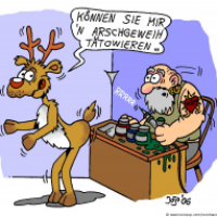 Arschgeweih