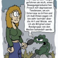 Neues von den depressiven Fröschen