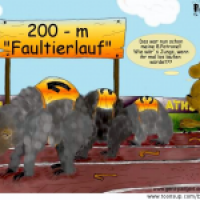 200m der Faultiere