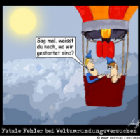 Weltumrundungsversuch