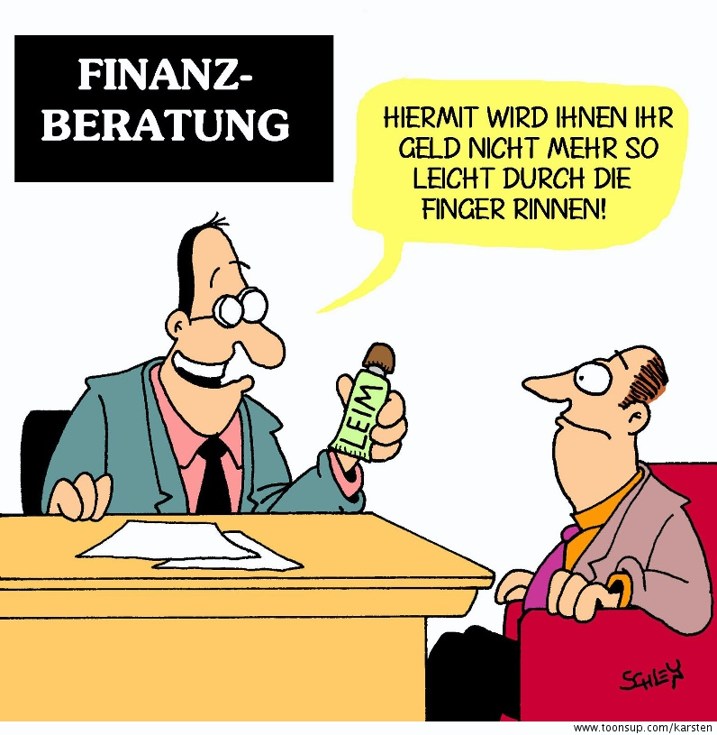 Cartoon: Leim 1