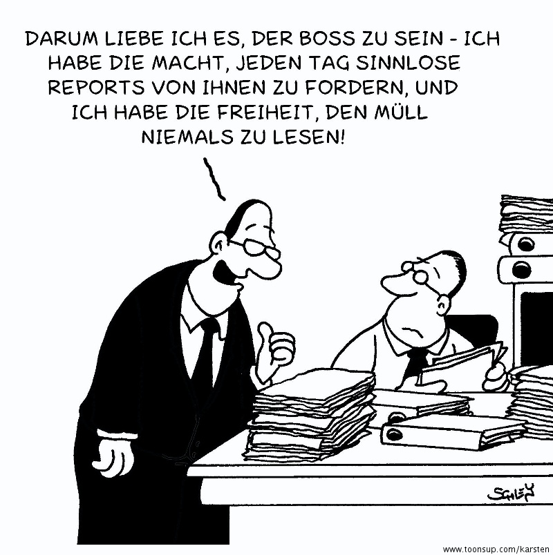 Cartoon: Der Boss 1