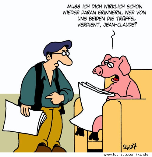 Cartoon: Trüffel 1