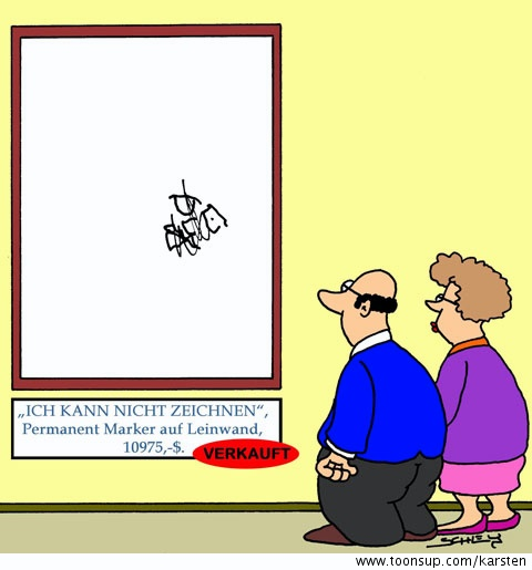 Cartoon: Zeichnen 1