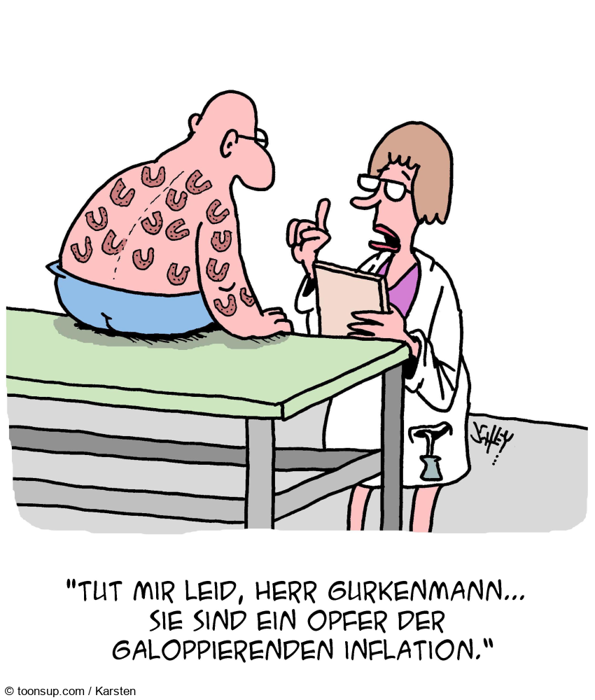 Cartoon: Bei der Ärztin... 1