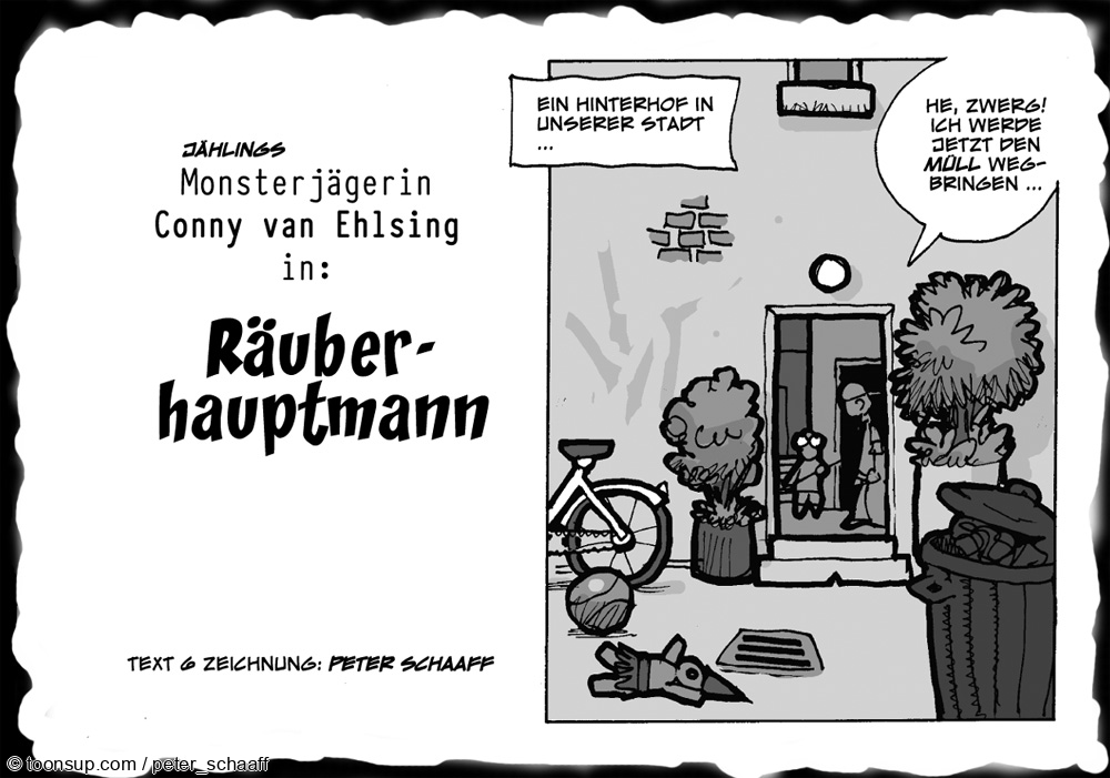 Comic: Räuberhauptmann 2