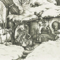 Jurix Mischu spielt Wurzelsaxophon