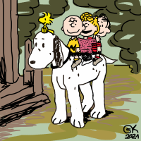 Würfelspiel - 3: Peanuts & 2: Pippi Langstrumpf