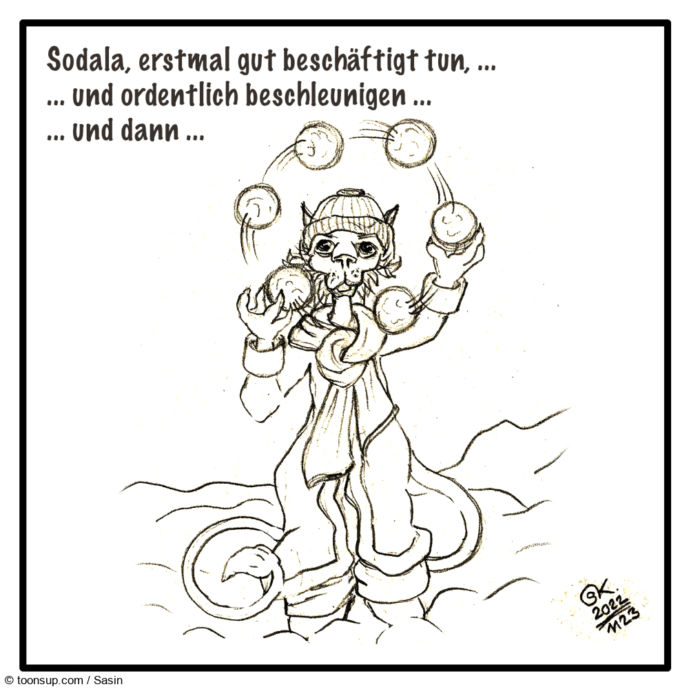Comic: Schneeballschlachten mit Jurix 1
