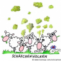 Schäfchenwolken