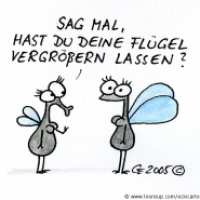 Flügelvergrößerung