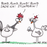 rundes Ei