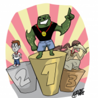 ART BATTLE 2012 | Siegertreppe