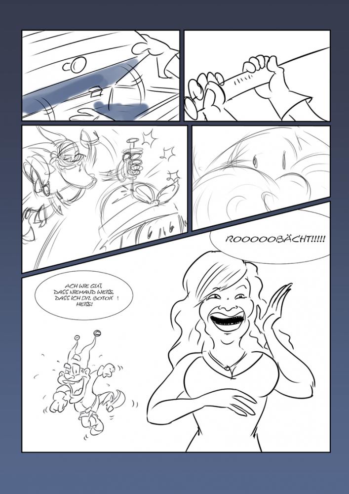 Comic: ART BATTLE RUNDE 1 - Bommel vs. WizardofOs 6