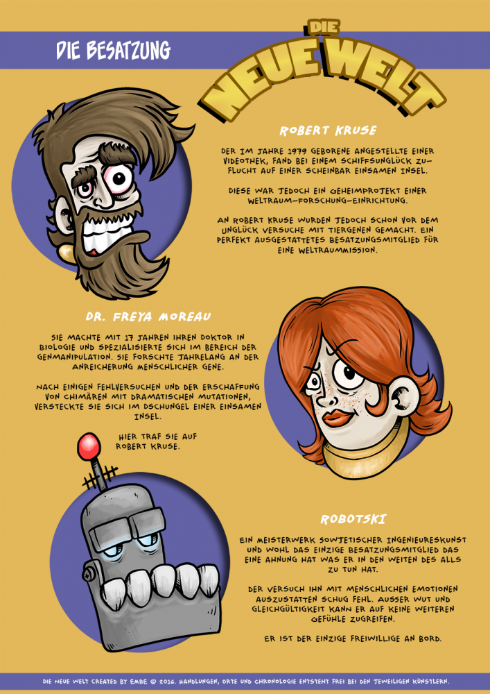 Comic: DIE NEUE WELT - Die Besatzung 1