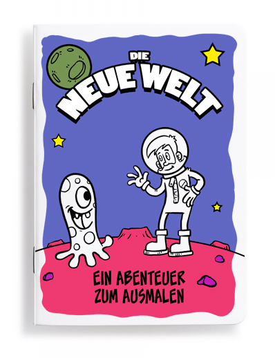 Comic: Die neue Welt - Ausmalbuch 1