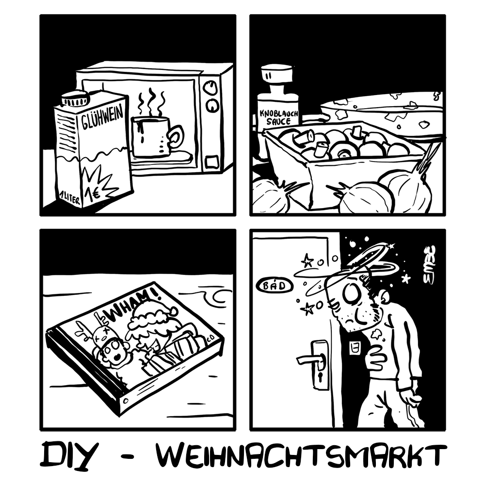 Cartoon: DIY WEIHNACHTSMARKT 1