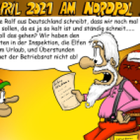 April am Nordpol