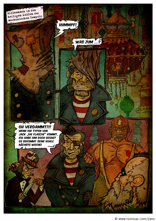 Comic: Der Appetit des Löwen 2 1