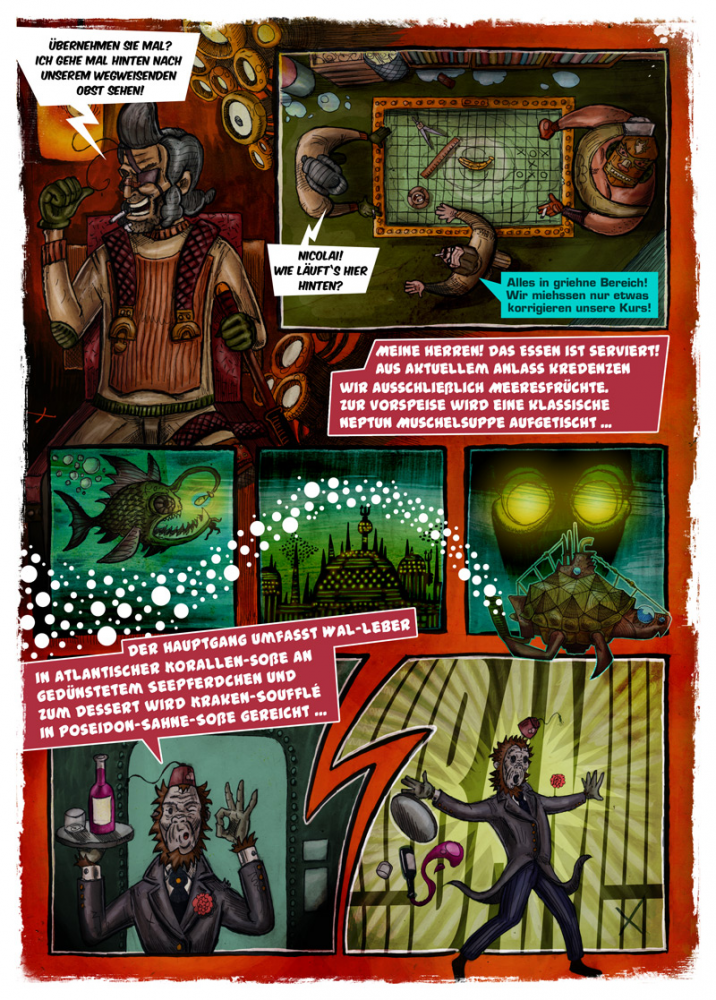 Cartoon: Appetit des Löwen 34 1