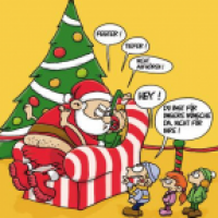 Weihnachtsmann auf Abwegen