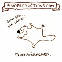 Fluchhörnchen.