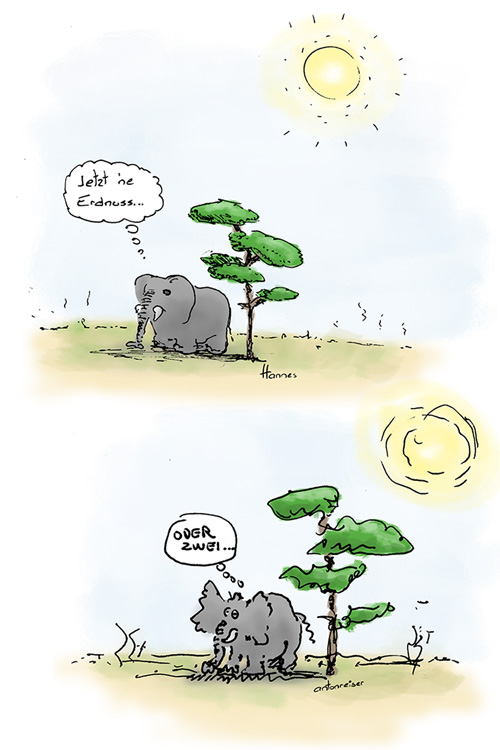 Comic: Elefantengedanken 1