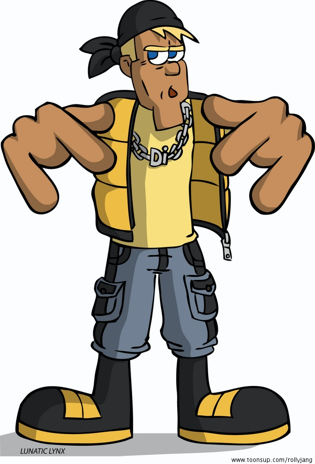 Cartoon: MC Dieter Bohlen 1