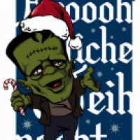 X-Mas Card Frankenklein