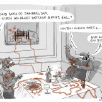 Beim Essen