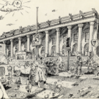 Grand Theatre Bordeaux cartoon