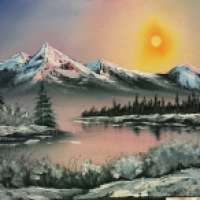 Auch Kitsch muss sein - Bob Ross