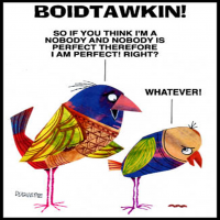 Cartoon: BOIDTAWKIN! 4