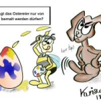Wer sagt Ostereier dürfen nur...