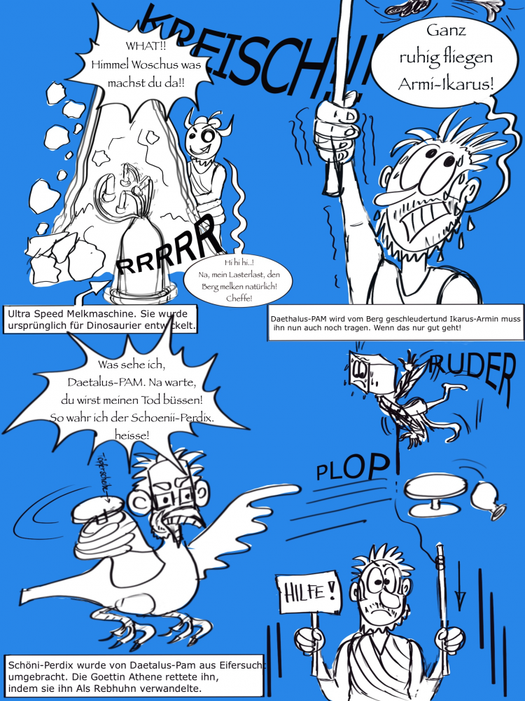 Comic: Melkberg - Ikarus Challenge 2