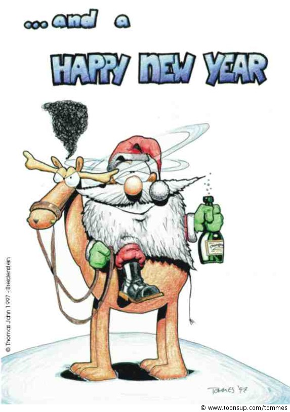 Cartoon: Weihnachten die Zweite 2