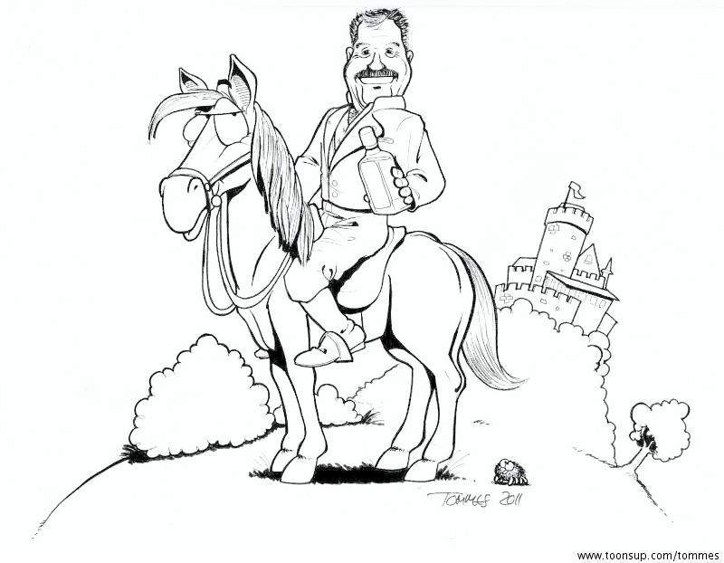 Illustration: Karikatur des Vorsitzenden 2