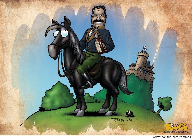 Illustration: Karikatur des Vorsitzenden 4